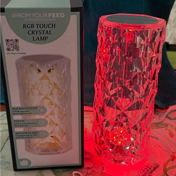 New RGB Touch Crystal Lamp - Picture 6 of 12